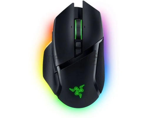 Мышь беспроводная/проводная Razer Basilisk V3 Pro 35K черный, 35000 dpi, радиоканал, Bluetooth, USB, кнопки - 11