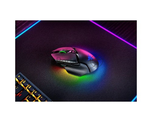 Мышь беспроводная/проводная Razer Basilisk V3 Pro 35K черный, 35000 dpi, радиоканал, Bluetooth, USB, кнопки - 11
