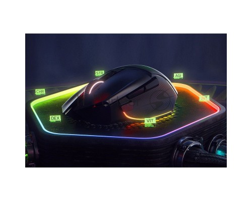 Мышь беспроводная/проводная Razer Basilisk V3 Pro 35K черный, 35000 dpi, радиоканал, Bluetooth, USB, кнопки - 11