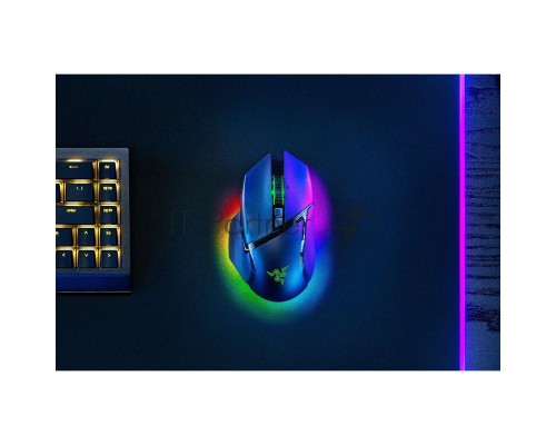 Мышь беспроводная/проводная Razer Basilisk V3 Pro 35K черный, 35000 dpi, радиоканал, Bluetooth, USB, кнопки - 11