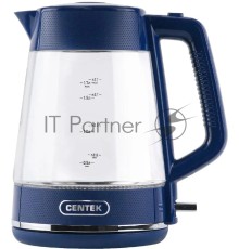 Чайник Centek CT-1014 2200 Вт, 1.7 л, синий