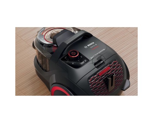 Пылесос Bosch BGS21WPOW черный, 2000 Вт, уборка сухая, пылесборник контейнер, 2 л
