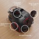 Пылесос Bosch BGS21WPOW черный, 2000 Вт, уборка сухая, пылесборник контейнер, 2 л