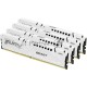 Оперативная память Kingston 64GB 6000MHz DDR5 CL40 DIMM (Kit of 4) FURY Beast White XMP