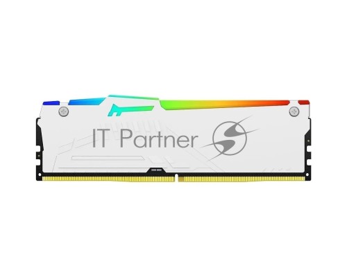 Оперативная память Kingston 16GB 5200MHz DDR5 CL36 DIMM FURY Beast White RGB EXPO