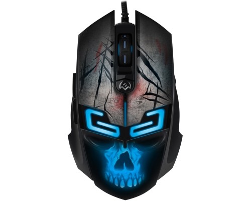 Мышь проводная SVEN RX-G805 черный, 8000 dpi, USB, кнопки - 6