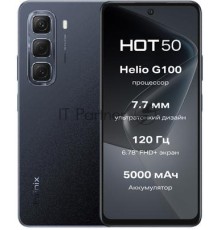 Смартфон Infinix HOT 50i X6531B, 6/128Gb, черный