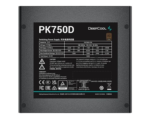 Блок питания Deepcool PK750D (R-PK750D-FA0B-WGEU)