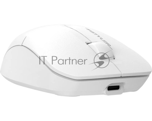Мышь беспроводная A4Tech Fstyler FG15C Air2 белый, 1200 dpi, радиоканал, USB, кнопки - 3