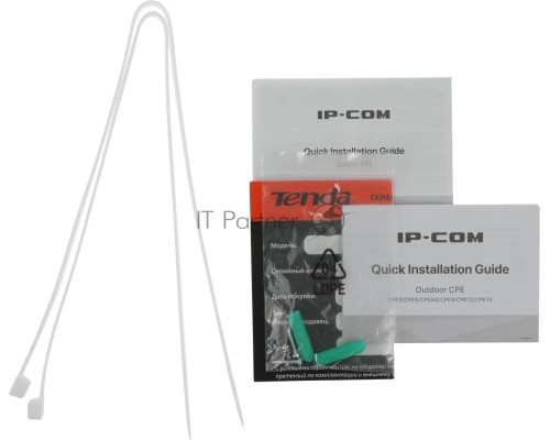 IP-COM CPE9 Наружная точка доступа, 2,4 ГГц, до 150 Мбит/с, IP64, 1х12dbi, PoE, 2х100 Мбит/с, молниезащита 6000В