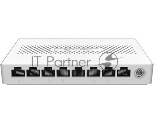 Коммутатор неуправляемый Tenda SM108, 8 портов, 8x2,5Гбит/с, настольный, пластиковый корпус