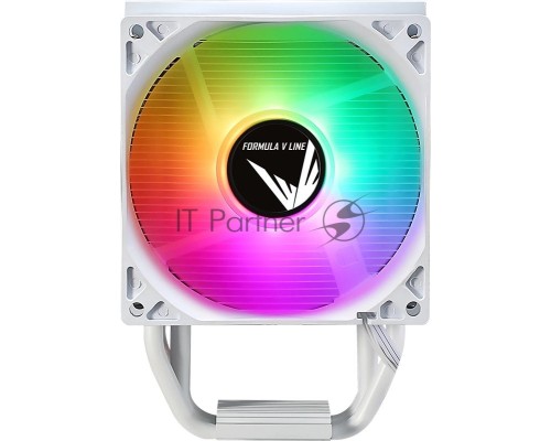 Устройство охлаждения(кулер) Formula Ice Burg ARPW 4P ARGB Soc-AM5/AM4/1151/1200/1700 белый 4-pin 17-34dB Al+Cu 170W Ret