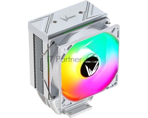 Устройство охлаждения(кулер) Formula Ice Burg ARPW 4P ARGB Soc-AM5/AM4/1151/1200/1700 белый 4-pin 17-34dB Al+Cu 170W Ret