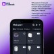 Умная колонка Yandex Станция Мини 3 Алиса черный 12W 1.0 BT/Wi-Fi (YNDX-00027BLK)