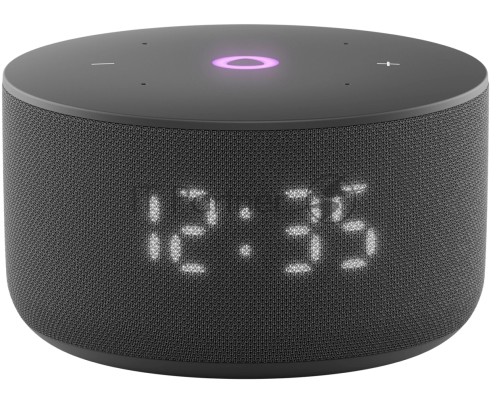 Умная колонка Yandex Станция Мини 3 Алиса черный 12W 1.0 BT/Wi-Fi (YNDX-00027BLK)