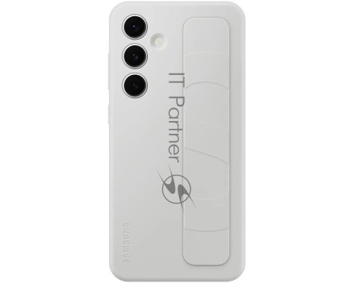 Чехол (клип-кейс) Samsung для Samsung Galaxy S24 FE Standing Grip Case S24FE серый (EF-GS721CJEGRU)
