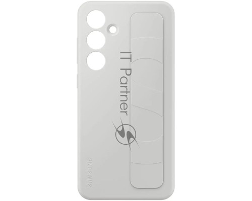 Чехол (клип-кейс) Samsung для Samsung Galaxy S24 FE Standing Grip Case S24FE серый (EF-GS721CJEGRU)