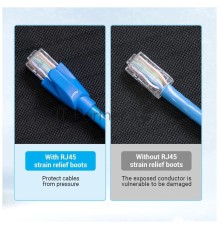 Колпачки изолирующие Vention IODH0-50 для разъемов RJ-45 (50шт.) - Серый