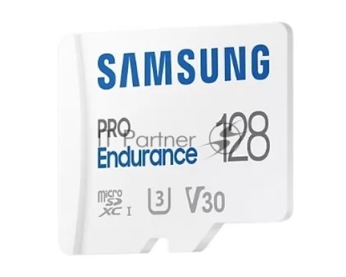 Флеш карта microSDXC 128GB Samsung PRO Endurance (для видеорегистратора) Class 10, UHS-I, W 30 МБ/с, R 100 МБ/с, <MB-MJ128KA/APC> адаптер на SD