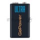 Батарейка GoPower ULTRA Крона 6LR61 BL1 Alkaline 9V (1/10/240) (1 шт.)
