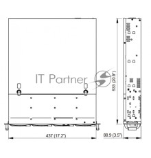 Блок питания 550W PS2 ATX (Acbel) for CS-R27S