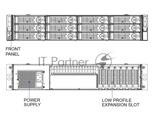 Блок питания 550W PS2 ATX (Acbel) for CS-R27S