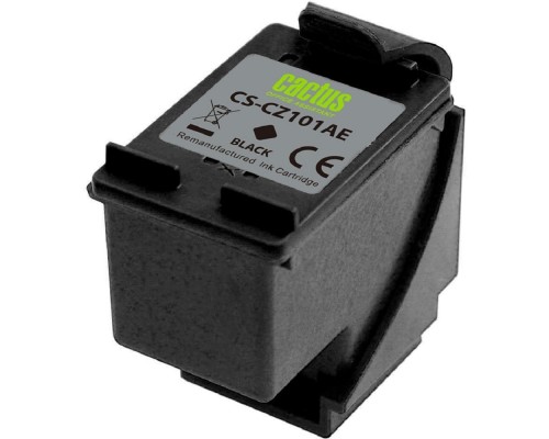 [расходные материалы] Картридж струйный Cactus CS-CZ101AE № 650 черный (18мл) для HP 1015/1515/1516/2515/2545/2546/2645/3515