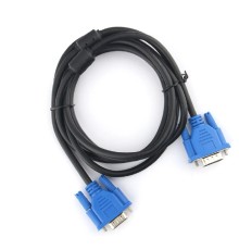 Кабель VGA Pro Cablexpert CC-PVGA-1.8M, 15M/15M, 1.8м, экран, феррит.кольца, пакет