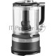Кухонный миникомбайн KitchenAid 5KFC0516EBM, чаша 1.2 л, матовый черный