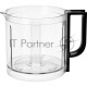 Кухонный миникомбайн KitchenAid 5KFC0516EBM, чаша 1.2 л, матовый черный