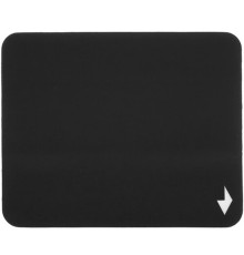 Коврик для мыши Gembird MP-BLACK-S, чёрный, размеры 220*180*2мм, ткань+резина, черный