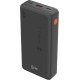 Мобильный аккумулятор Cactus CS-PBFSDA-20000 20000mAh 4.5A USB-A/2xUSB-C черный