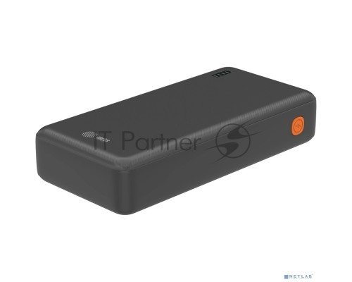 Мобильный аккумулятор Cactus CS-PBFSDA-20000 20000mAh 4.5A USB-A/2xUSB-C черный