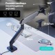 Настольный кронштейн-газлифт для телевизора и монитора ONKRON G110 черно-серый
