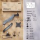 Настольный кронштейн-газлифт для телевизора и монитора ONKRON G110 черно-серый