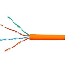 Cablexpert UPC-5051E-LSZH-4-CU/100 Кабель Cablexpert (RU) UTP-LSZH 4x2x0.51, медный, кат.5e, однож., 100м, box, оранж