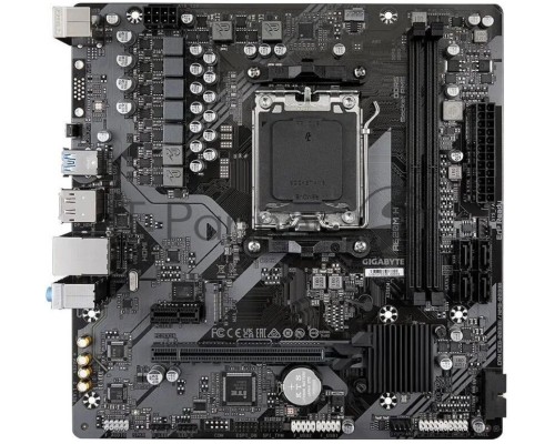 Материнская плата Gigabyte OEM A620M H, Socket AM5, AMD A620, 2xDDR5-5200, HDMI+DP, 1xPCI-Ex16, 1xPCI-Ex1, 4xSATA3(RAID 0/1/10), 1xM.2, 8 Ch Audio, GLan, (4+4)xUSB2.0, (2+2)xUSB3.2, 1xPS/2, mATX, RTL {10} oem