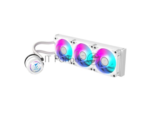 Система водяного охлаждения Gigabyte AORUS WATERFORCE X II 360I White, 3 x 120mm ARGB Fan, sTR5, RTL (9JAWTX2360I-00-10)