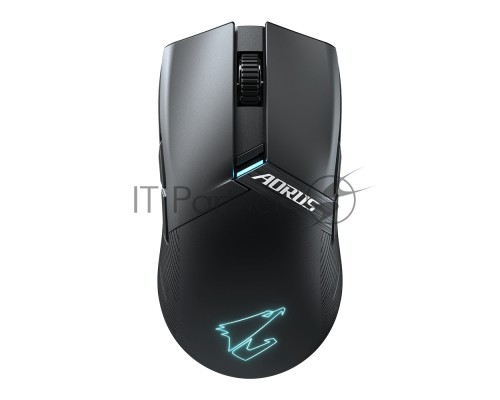 Мышь беспроводная/проводная Gigabyte GM-AORUS M6 черный, 26000 dpi, радиоканал, USB, кнопки - 8