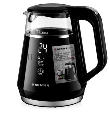 Чайник электрический BRAYER BR6105, 1л, черный