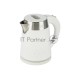 Чайник электрический HOMESTAR HS-1021 1,7л, нержавейка+пластик, белый, двойной корпус, 1500Вт (12)