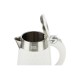 Чайник электрический HOMESTAR HS-1021 1,7л, нержавейка+пластик, белый, двойной корпус, 1500Вт (12)