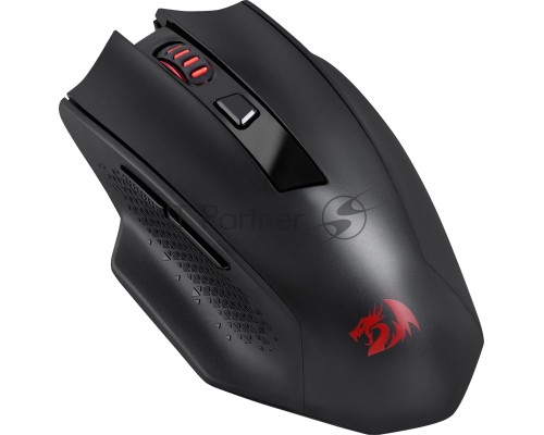 Мышь беспроводная Defender Redragon Woki черный, 26000 dpi, радиоканал, Bluetooth, USB, кнопки - 6