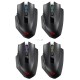 Мышь беспроводная Defender Redragon Woki черный, 26000 dpi, радиоканал, Bluetooth, USB, кнопки - 6