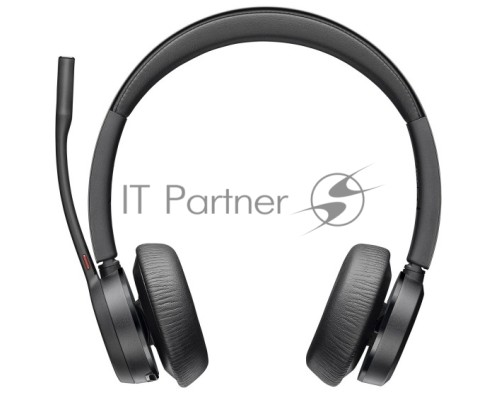 Гарнитура беспроводная VOYAGER 4320 UC,V4320-M (COMPUTER & MOBILE) MICROSOFT TEAMS CERTIFIED, USB-A, STEREO BLUETOOTH HEADSET, WITHOUT CHARGE STAND, WORLDWIDE Гарнитура беспроводная VOYAGER 4320 UC,V4320-M (COMPUTER & MOBILE) MICROSOFT TEAMS CERTIFIED, USB-A, STEREO BLUETOOTH HEADSET, WITHOUT CHARGE STAND, WORLDWIDE