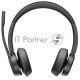 Гарнитура беспроводная VOYAGER 4320 UC,V4320-M (COMPUTER & MOBILE) MICROSOFT TEAMS CERTIFIED, USB-A, STEREO BLUETOOTH HEADSET, WITHOUT CHARGE STAND, WORLDWIDE