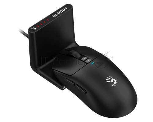 Мышь беспроводная/проводная A4Tech Bloody R72 Ultra Duo черный, 20000 dpi, радиоканал, USB, кнопки - 7