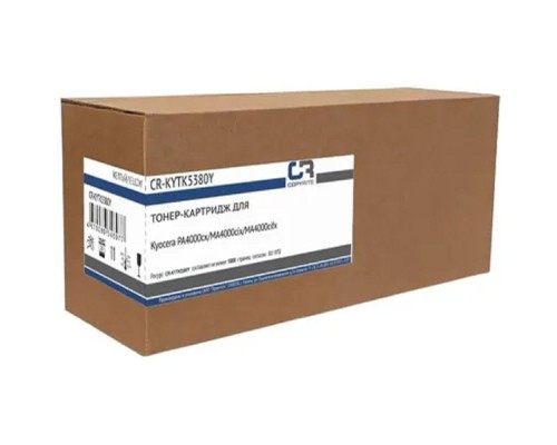 [Расходные материалы] Картридж лазерный CopyRite CR-KYTK5380Y TK-5380Y желтый (10000стр.) для Kyocera PA4000cx/MA4000cix/MA4000cifx