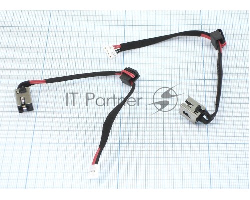 Разъем для ноутбука PJ524 Toshiba Satellite P870 P875 с кабелем