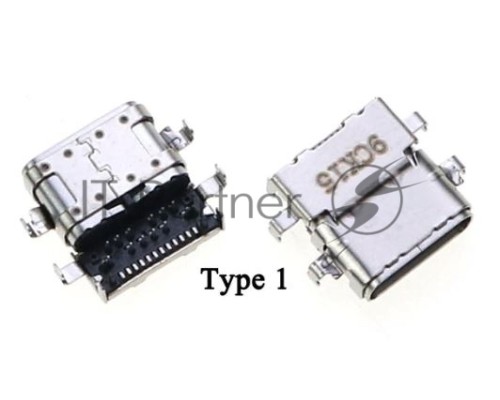 Разъем USB TYPE-C для ноутбука Lenovo ThinkPad E480 E485 E580 E585 R480 E590 VER-1 (9CK15)
